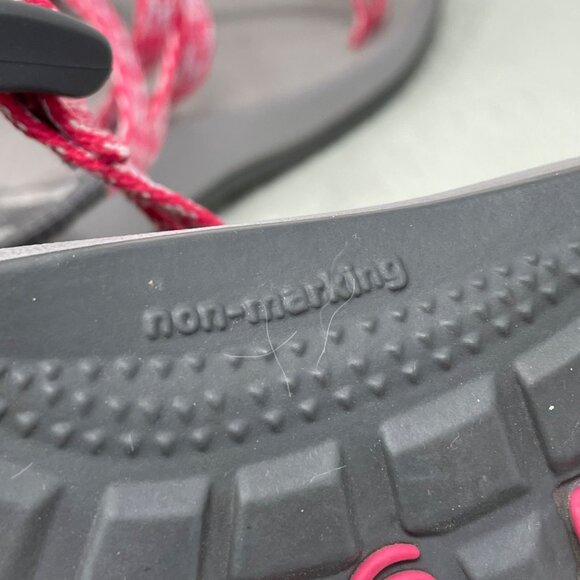Chaco ZX1 Sandals Ecotread Sport Open Toe Outdoor Hiking Outdoor Pink Size 5 - Picture 10 of 12